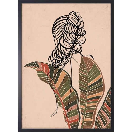 ARS LONGA Obraz linear woman with leaves II 53x73 - ARS-15-41-201-5403  