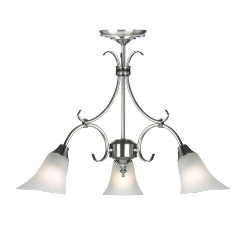 Endon Hardwick 3lt pendant - ED-144-3AS