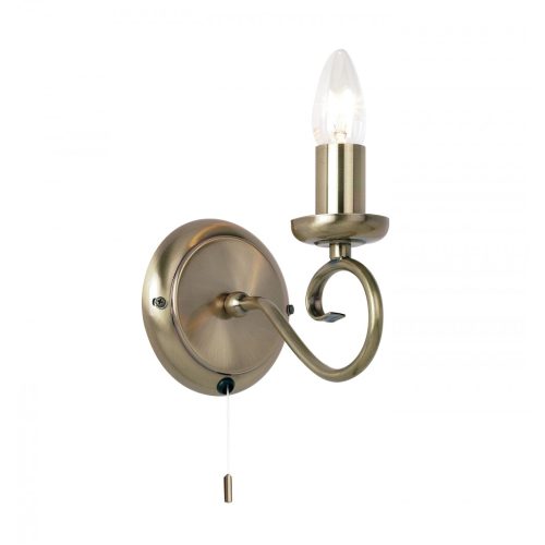 Endon Lighting Trafford copper wall lamp