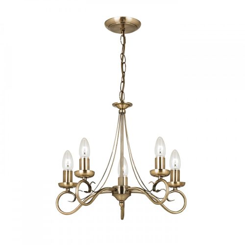 Endon Lighting Trafford copper pendant