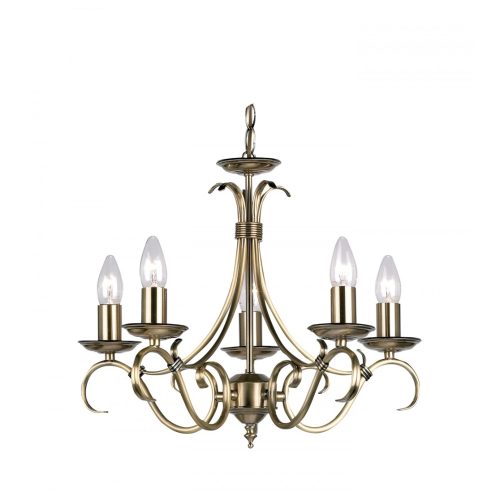 Endon Lighting Bernice copper pendant