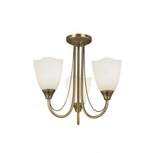 Endon Lighting Haughton copper chandelier