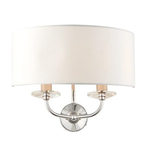 Endon Lighting NIXON white wall lamp