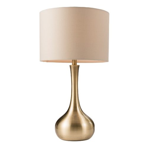 Endon Lighting Piccadilly copper table lamp