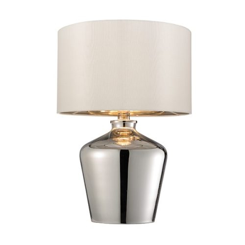 Endon Lighting Waldorf chrome table lamp