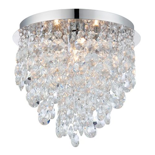 Endon Lighting Kristen chrome ceiling lamp