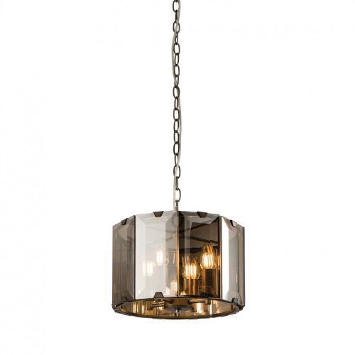 Endon Lighting CLOONEY gray pendant