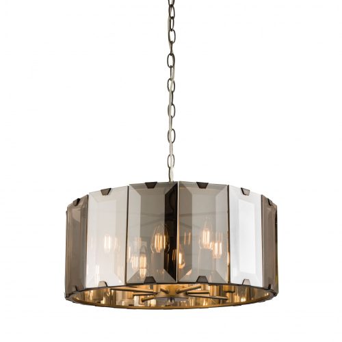 Endon Lighting CLOONEY gray pendant