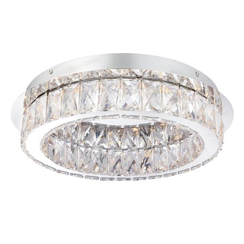 Endon Lighting Swayze chrome ceiling lamp