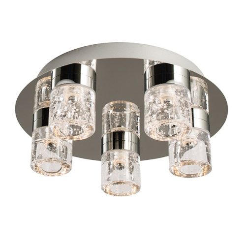 Endon Lighting Imperial chrome ceiling lamp