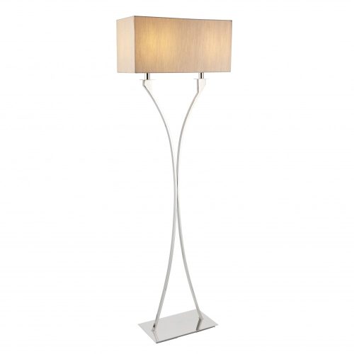 Endon Lighting Vienna chrome indoor floor lamp