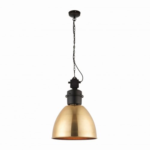 Endon Lighting Ford black pendant