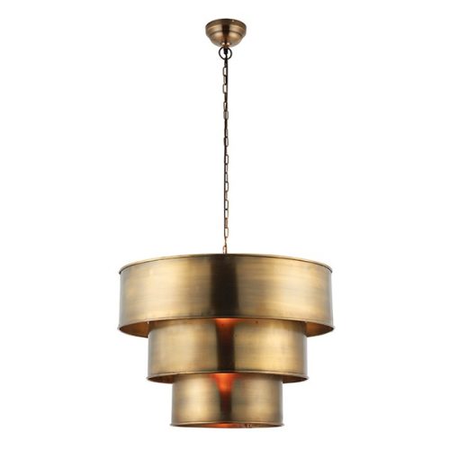 Endon Lighting Morad copper pendant