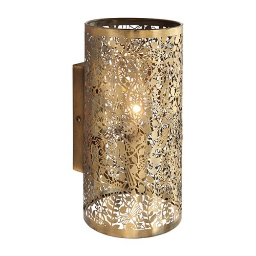 Endon Lighting Secret garden copper wall lamp