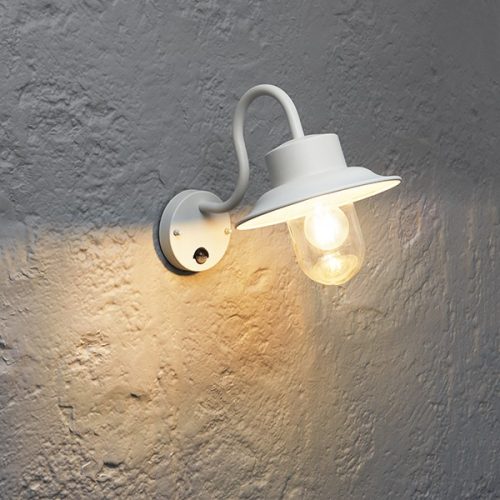 Endon Lighting Chesham PIR transparent wall lamp