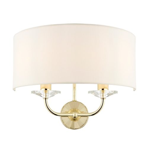 Endon Lighting NIXON white wall lamp