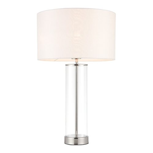 Endon Lighting Lessina white table lamp