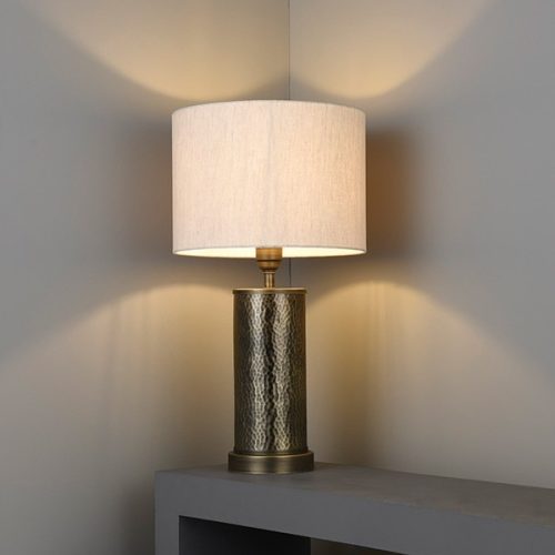 Endon Lighting Indara bronze table lamp