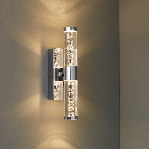 Endon Lighting Essence chrome wall lamp