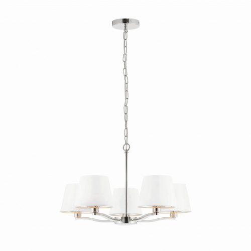 Endon Lighting HARVEY white chandelier