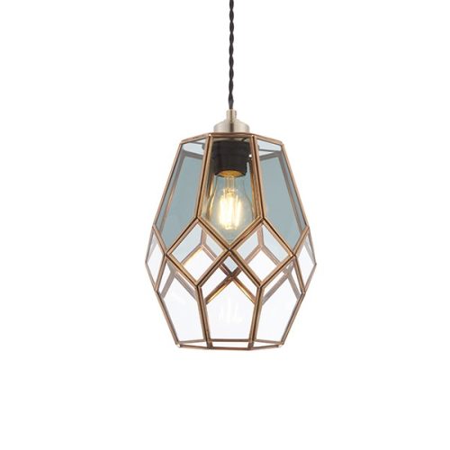 Endon Lighting Ripley copper pendant