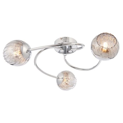 Endon Lighting Aerith chrome ceiling lamp