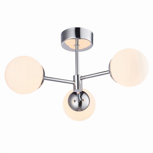 Endon Lighting Vetro chrome ceiling lamp