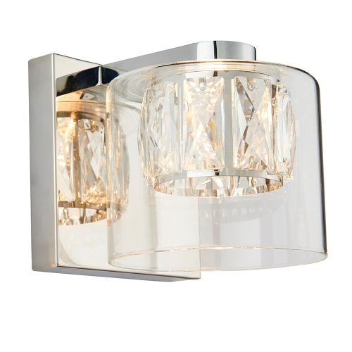 Endon Lighting Verina chrome pendant