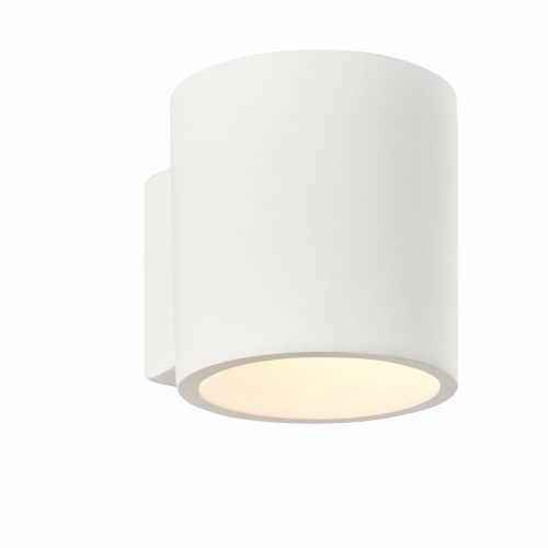 Endon Lighting CURVE white wall lamp