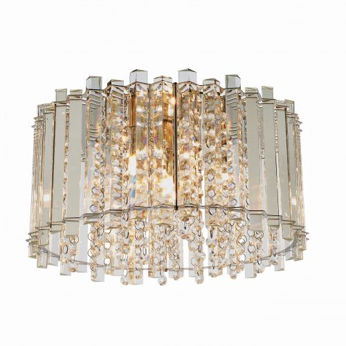 Endon Lighting HANNA chrome ceiling lamp