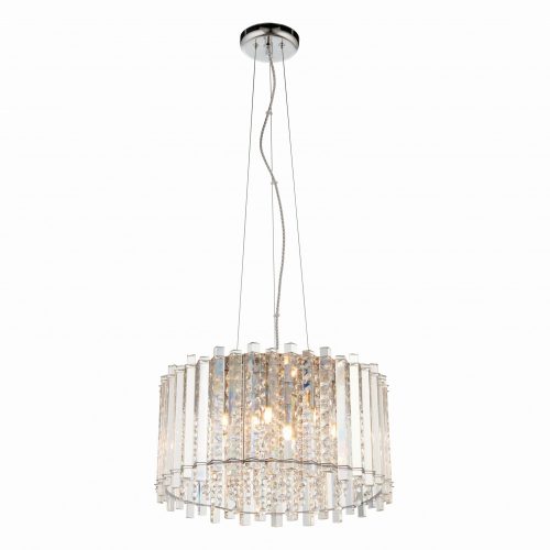 Endon Lighting HANNA chrome pendant