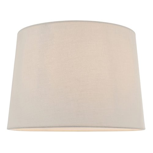 ENDON Mia 1lt Shade Vintage white linen 60W E27 or B22 GLS - ED-79638