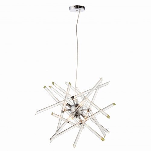 Endon Lighting Atomic chrome pendant