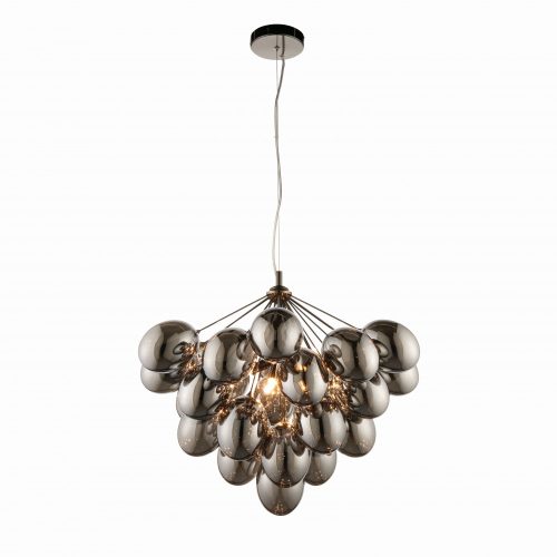 Endon Lighting INFINITY black chandelier