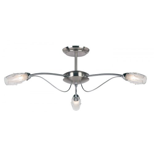 Endon Lighting Mercury chrome chandelier