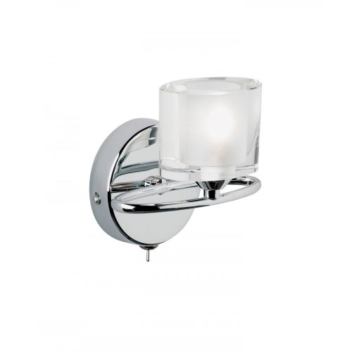 Endon Lighting Sonata chrome wall lamp