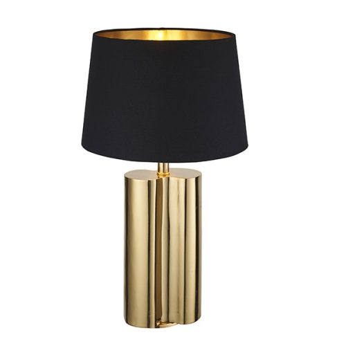 Endon Lighting Calan black table lamp