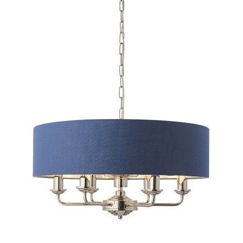 Endon Highclere 6lt pendant - ED-94416