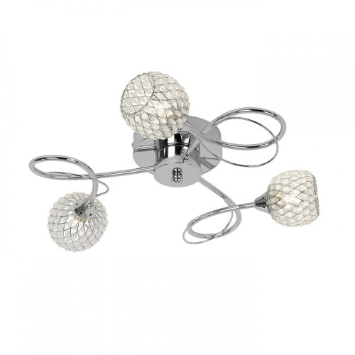 Endon Aherne 3lt semi flush - ED-AHERNE-3CH