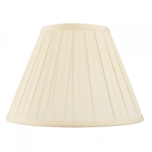 ENDON Carla 1lt Shade Cream fabric 40W E14 or B22 candle - ED-CARLA-6