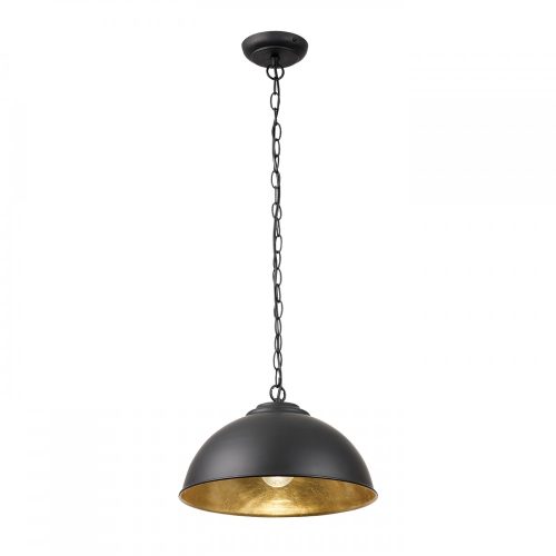 Endon Lighting Colman black pendant