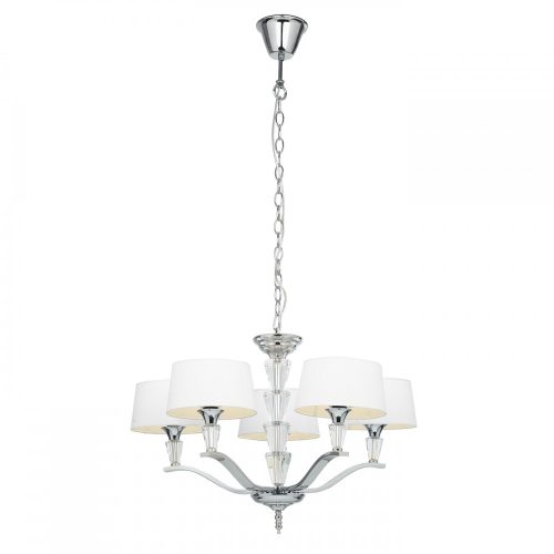 Endon Lighting Fiennes white pendant