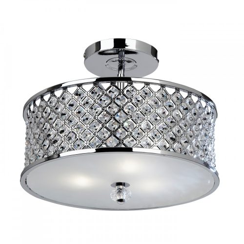 Endon Lighting Hudson chrome ceiling lamp