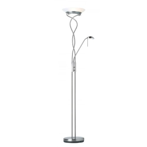 Endon Lighting Monaco chrome indoor floor lamp