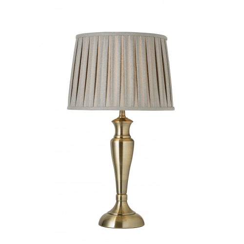 Endon Lighting Oslo copper table lamp