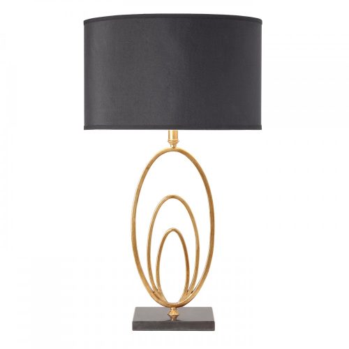 Endon Lighting Vilana black table lamp