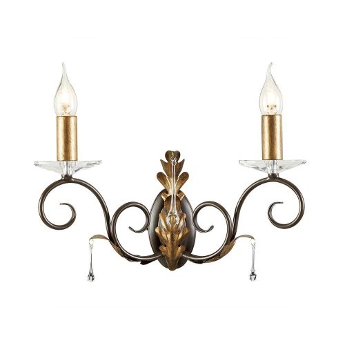 Elstead AMARILLI gold wall lamp