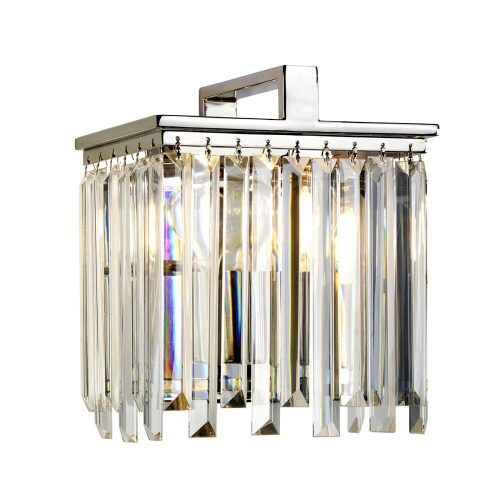 Elstead Aries chrome wall lamp