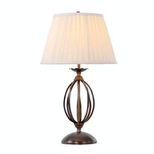 Elstead ARTISAN copper table lamp