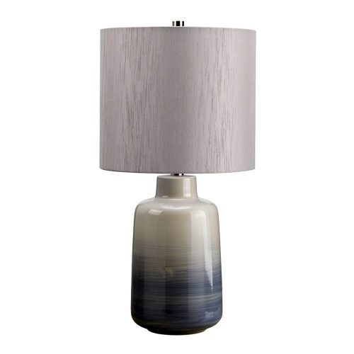 Elstead Bacari gray table lamp